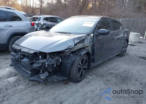 2022 Nissan Sentra Sr Xtronic Cvt из США, поврежденный, VIN 3N1AB8DV2NY224583